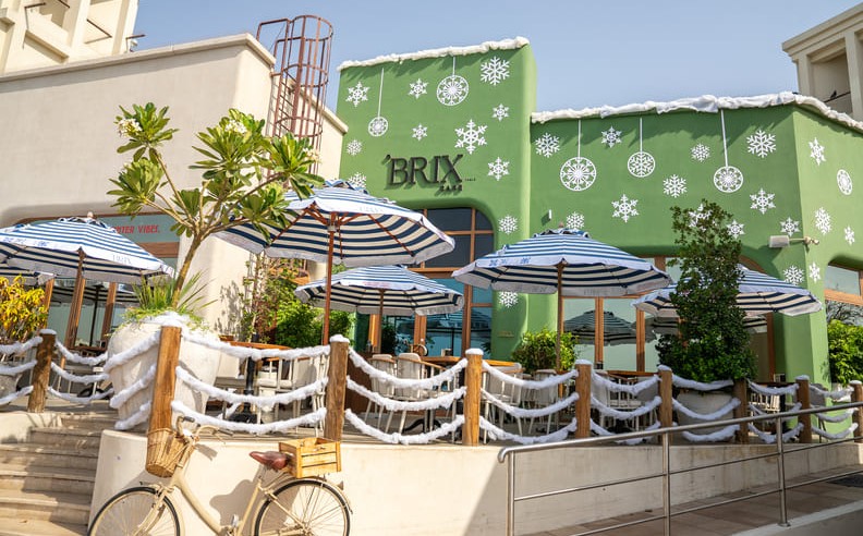 BRIX Café Becomes a Winter Wonderland This Summer