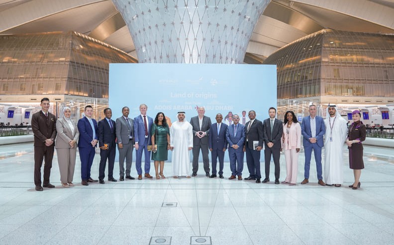 Zayed International Airport Welcomes Ethiopian Airlines Inaugural Flight to Abu Dhabi