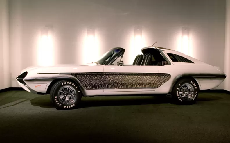 The Iconic Zebra Mustang