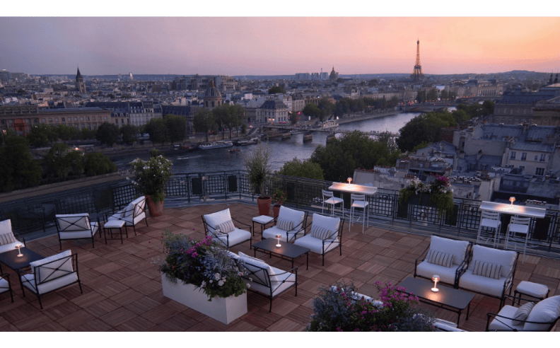 Céleste Rooftop Reopens at Cheval Blanc Paris for a Magical Summer 2025 Experience