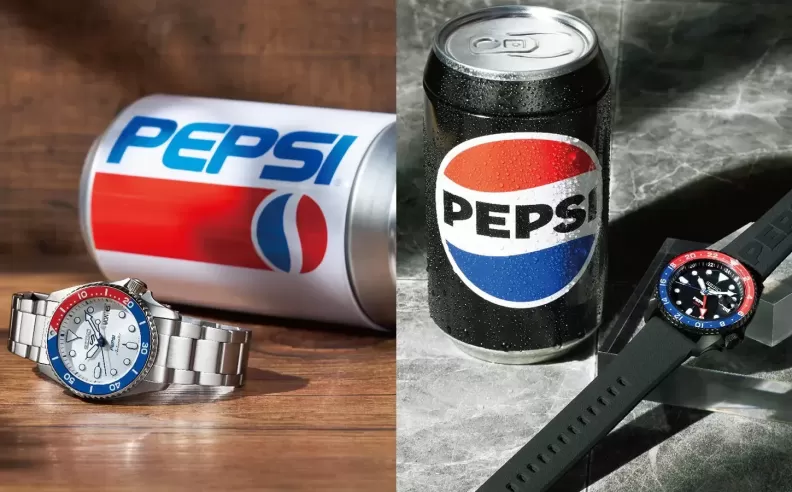 Seiko x Pepsi Collaboration Brings a Refreshing Spin to Watchmaking