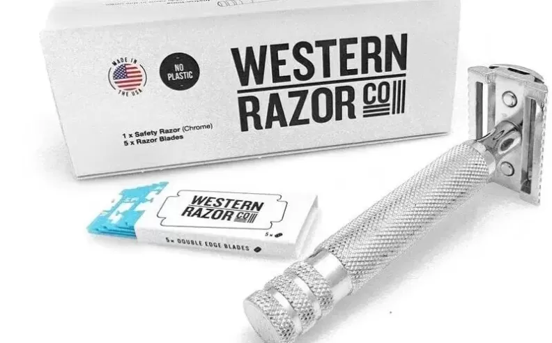 Best Overall Grooming Gift: Safety Razor + Refill Blades
