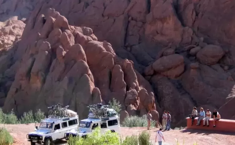 Descending into the Draa Valley