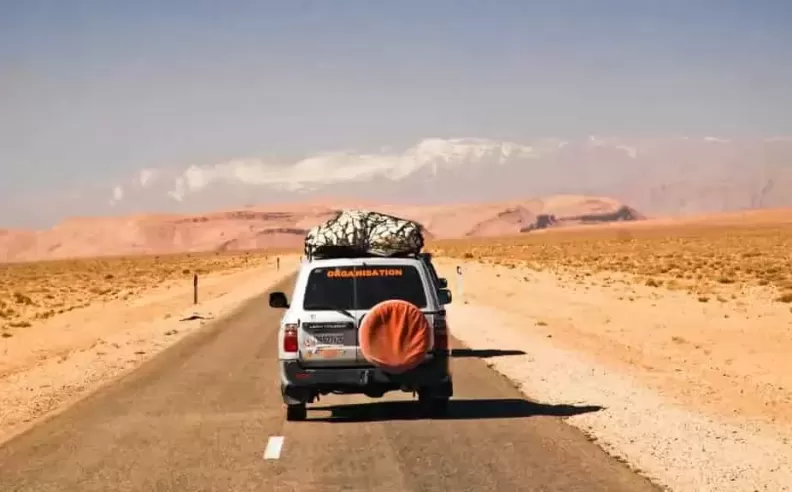 Reaching the Sahara Desert