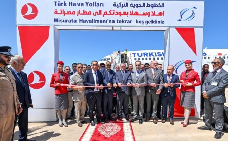 الخطوط الجوية التركية تستأنف رحلاتها إلى مصراتة ثالث أكبر مدن ليبيا