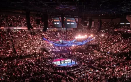 ufc 321 يضيف أول نزال نسائي على لقب في المنطقة وعودة نجم النورماغوميدوف