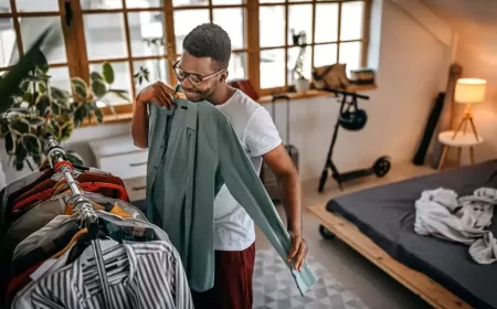 دليل المقاسات الرجالي: خطوات سهلة لاختيار الأنسب لك