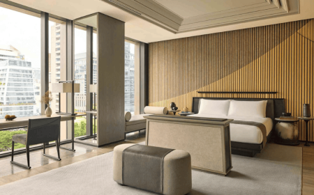 The pinnacle of city living: Aman Suite at Aman Nai Lert Bangkok