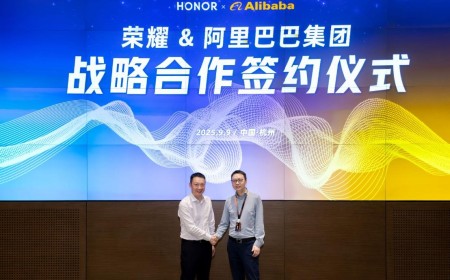 HONOR وAlibaba تعلنان عن تعاون استراتيجي في مجال الذكاء الاصطناعي