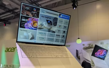 ابتكار جديد من ايسر لابتوب Swift Air 16 بوزن اقل من كيلو