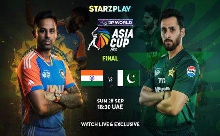 Cricket’s Greatest Rivalry Reignites India vs Pakistan Asia Cup 2025 Final Streaming Live on STARZPLAY this Sunday