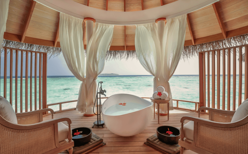 تجارب عافية فاخرة في منتجع ميلايدو بالمالديف