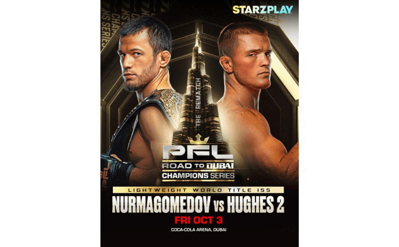 بطولة PFL سلسلة الأبطال: الطريق إلى دبي العالمية للفنون القتالية المختلطة – مباراة الإعادة