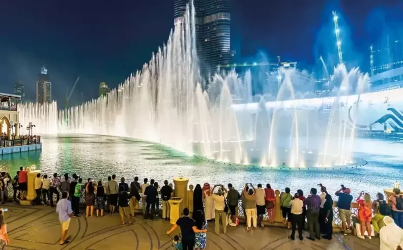 نافورة دبي الراقصة