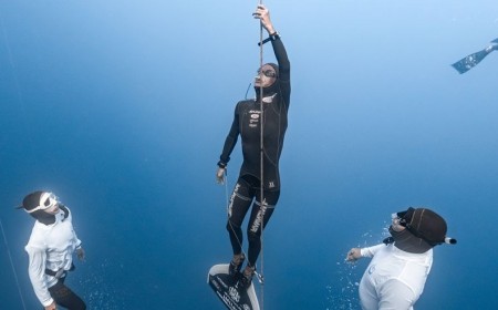 Sun Diving Welcomes World Champion Freediver Alessia Zecchini to Sun Siyam Olhuveli