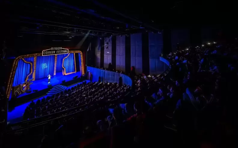 A Global Comedy Star Arrives in Riyadh