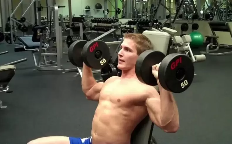 قوة الأداء: تمرين الكتف بالدمبل (Dumbbell Shoulder Press)