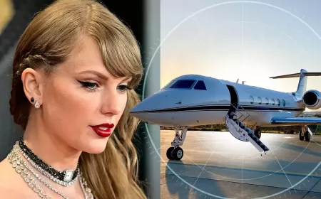 Taylor Swift Faces Backlash Over Private Jet Emissions