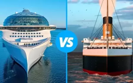 Icon of the Seas vs Titanic The Evolution of Ocean Luxury