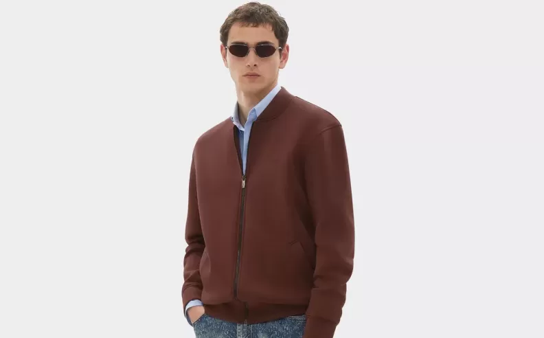 Scuba Bomber Sweatshirt