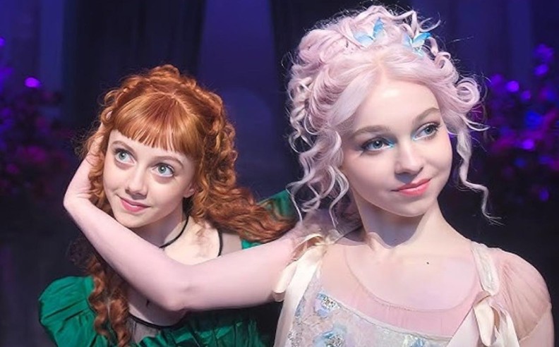 Enid and Agnes from Wednesday