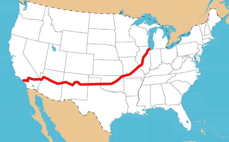 Iconic Route 66 Stays: From Desert Luxury to Coastal Icons