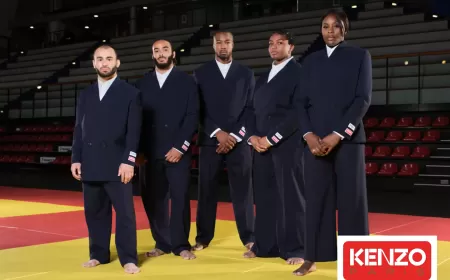 KENZO تدعم بكل فخرالاتحاد الفرنسي للجودو في باريس