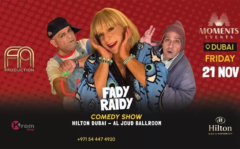 Fady Raidy Lights Up Dubai