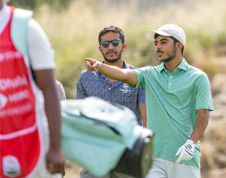 Sheikh Rashid Joins Abu Dhabi HSBC Golf Pro-Am