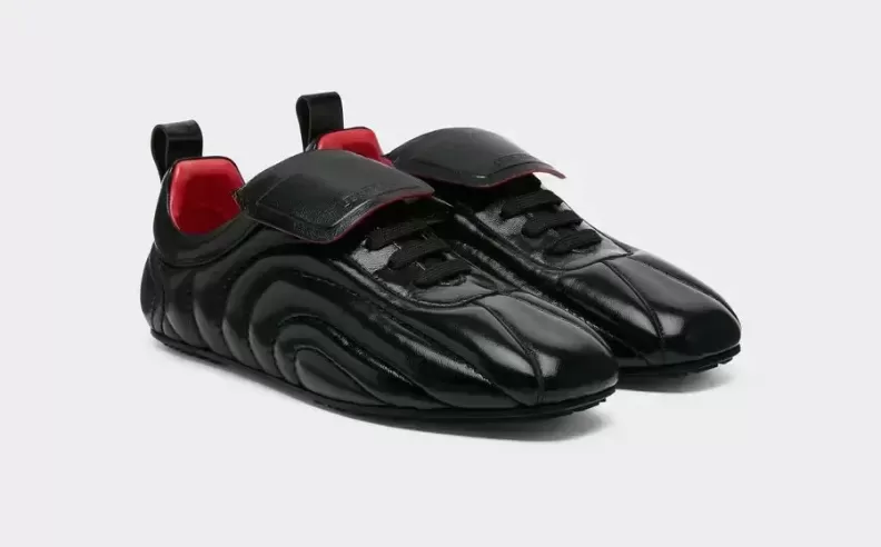 حذاء Ferrari الرياضي الجلدي