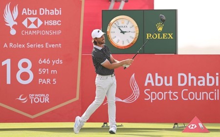 Fleetwood and Rai share Abu Dhabi HSBC Championship lead at halfway stage