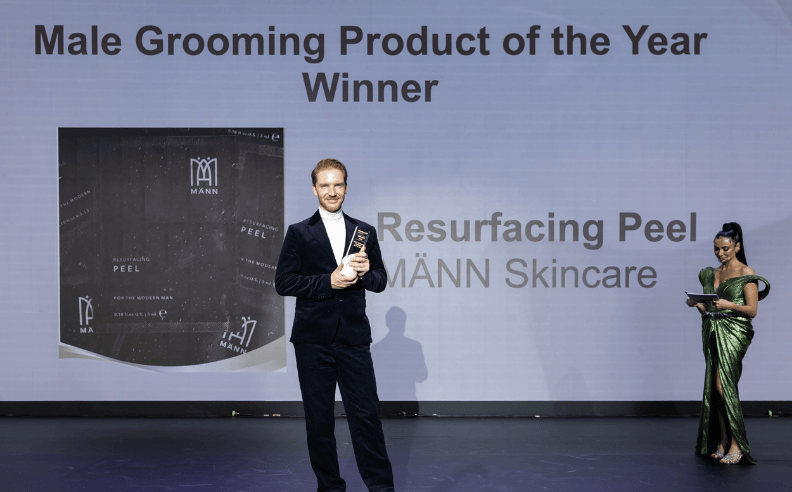 MÄNN Skincare Wins Best Male Grooming Product of the Year at Beauty world Middle East 2025