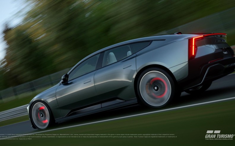 Polestar 5 Digital Debut in Gran Turismo Collaboration