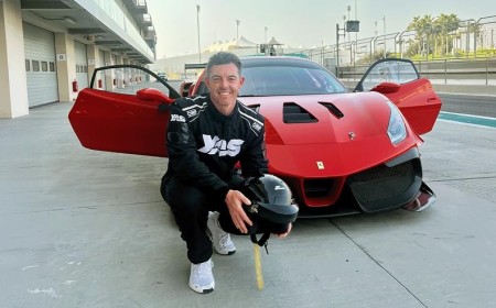 McIlroy swaps fairways for the fast lane at Yas Marina Circuit