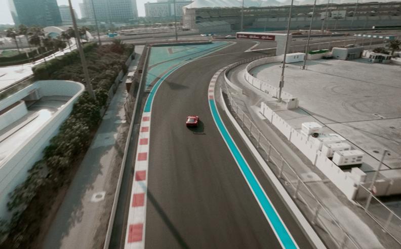 McIlroy Takes on High-Speed Racing at Yas Marina Circuit
