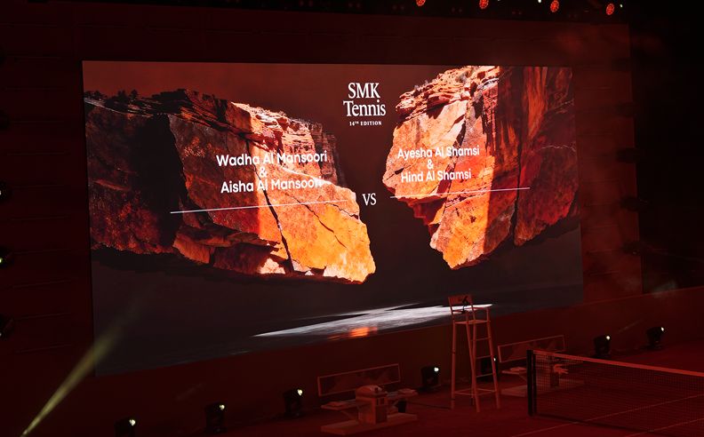 دعم واحتفاء بالبطولة السنوية لأس أم كيه للتنس