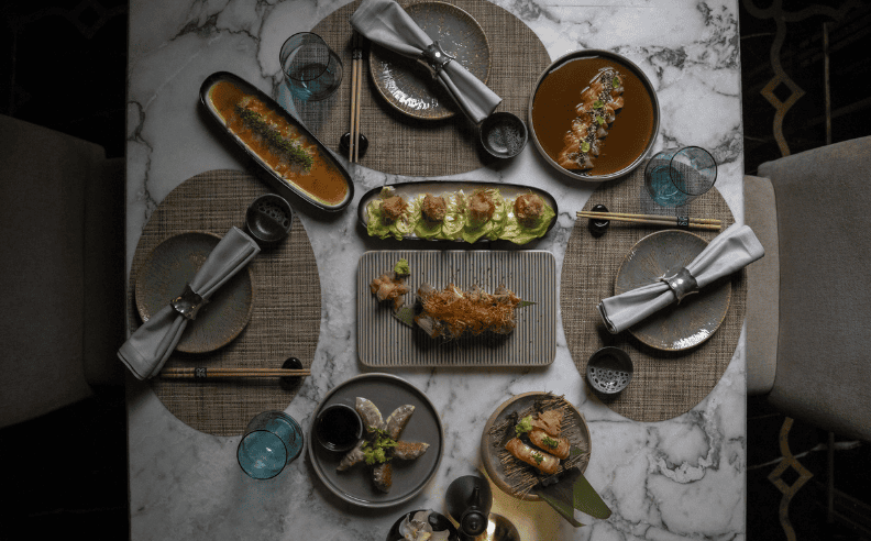 Tea & Christmas menus