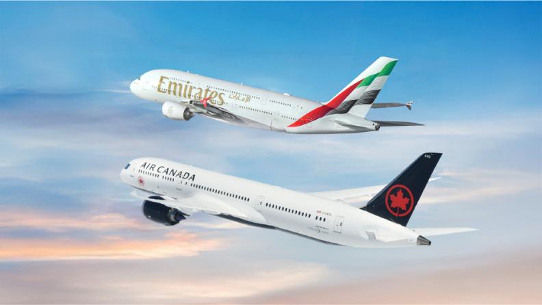 Emirates and Air Canada to Extend Strategic Partnership with Major, Multi-Year Expansion Agreement