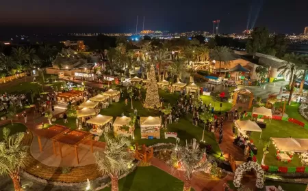 احتفالات موسم الأعياد في منتجع الحبتور جراند: أجواء ساحرة وتجارب فاخرة تضيء شتاء دبي