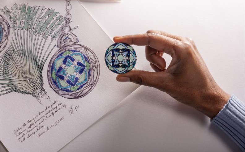 حوار المواد: الأوبال واليشم