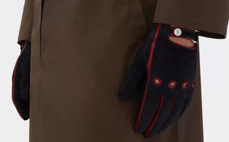 Suede Driving Gloves for Premium Comfort