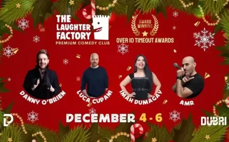Get Ready to Laugh: Abu Dhabi Rolls Out Its Strongest Comedy Lineup