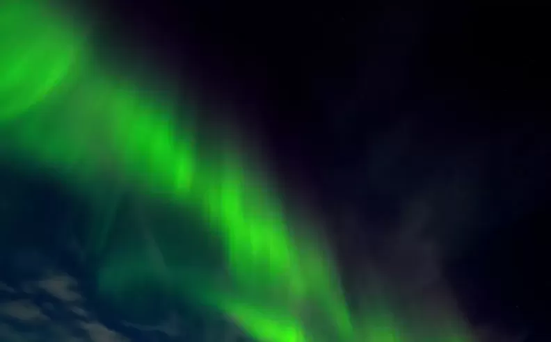 Scoresby Sund والشفق القطبي