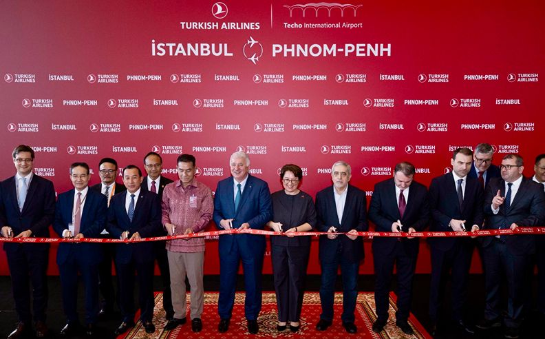 Turkish Airlines Launches Flights to Phnom Penh the Capital of Cambodia