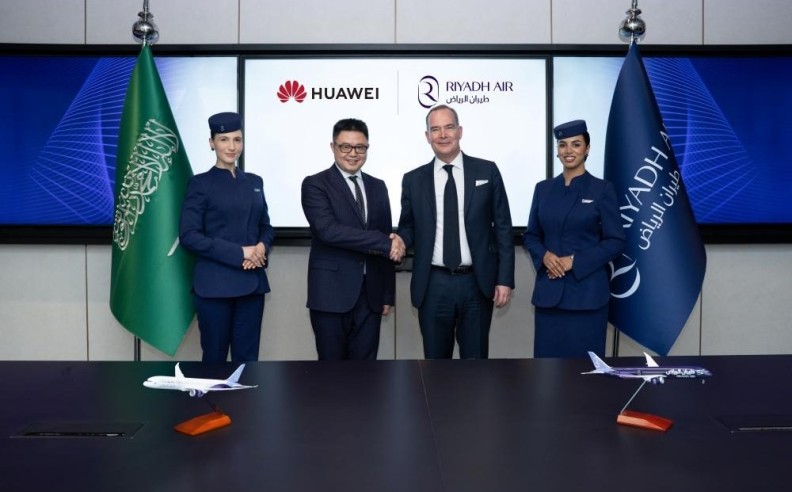 Riyadh Air and Huawei Sign an MoU to Advance  Digital Capabilities for a New Future of Air Travel