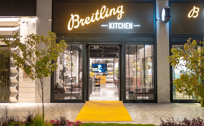 افتتاح بريتلينغ كيتشن، الوجهة الاجتماعية الأولى من بريتلينغ Breitling في منطقة الشرق الأوسط