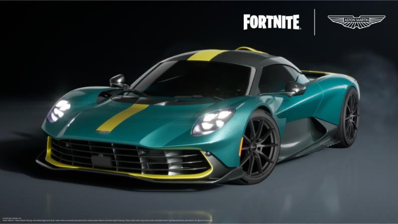 Aston Martin brings the ultimate supercar to Fortnite and Rocket League players
