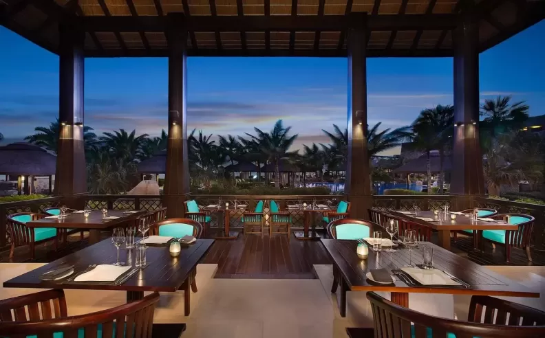 عشاء ليلة الميلاد في Moana Seafood Restaurant