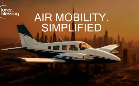 ثورة هادئة في السماء: Lunar Blessing Airlines ونموذج الطيران الذكي للرجال