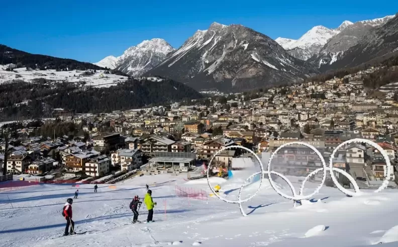 حدث عالمي على قمم الشمال الايطالي
